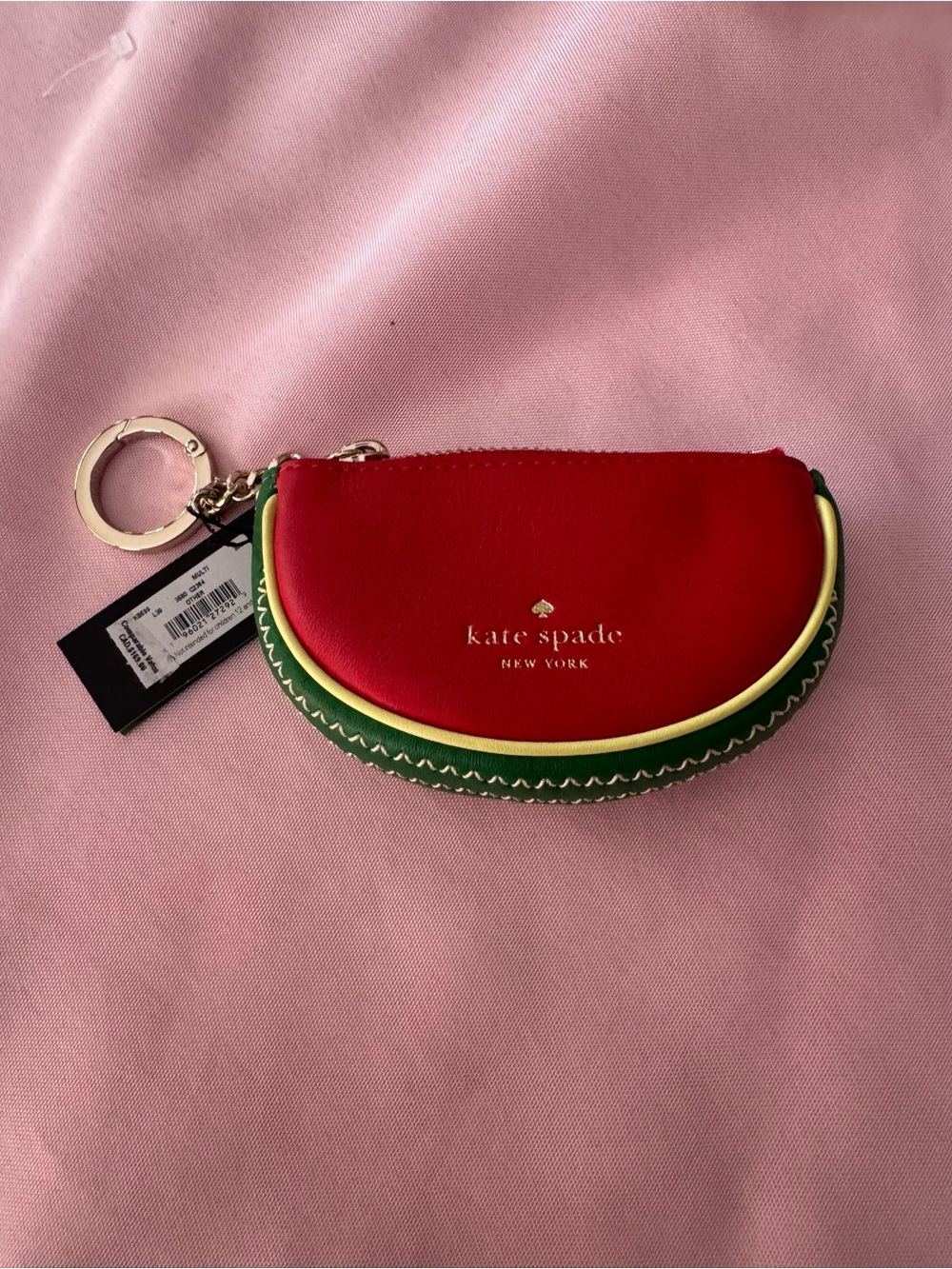 kate spade  watermelon slice coin purse, NWT